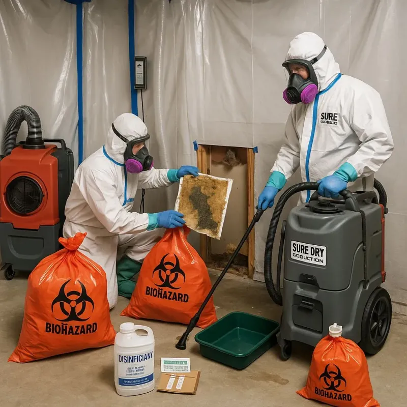 Contaminated Water Handling Protocols process in Crane County, TX